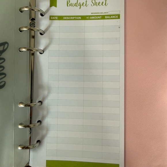 Money Sorting Binder - Picture 3 of 4